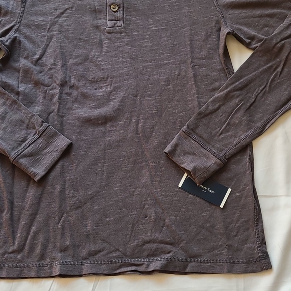 Club Rm gray Henley long-sleeve - Picture 8 of 16